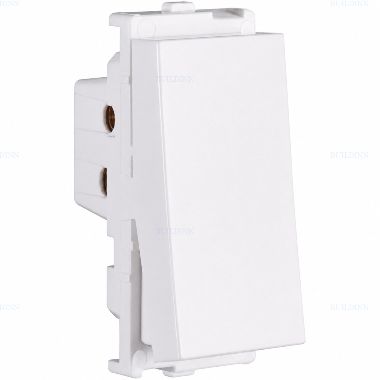 10A 1-Way 1M Modular Rocker Switch – White