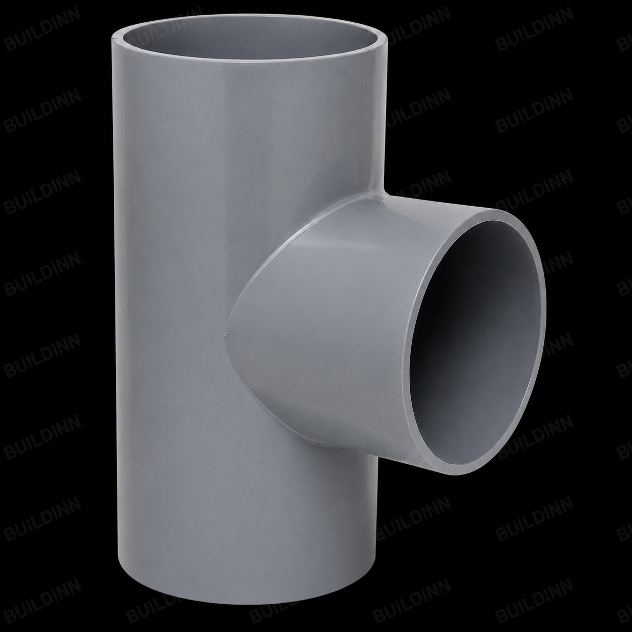 Ashirvad PVC Plain Tee – 3 Inch / 75 mm