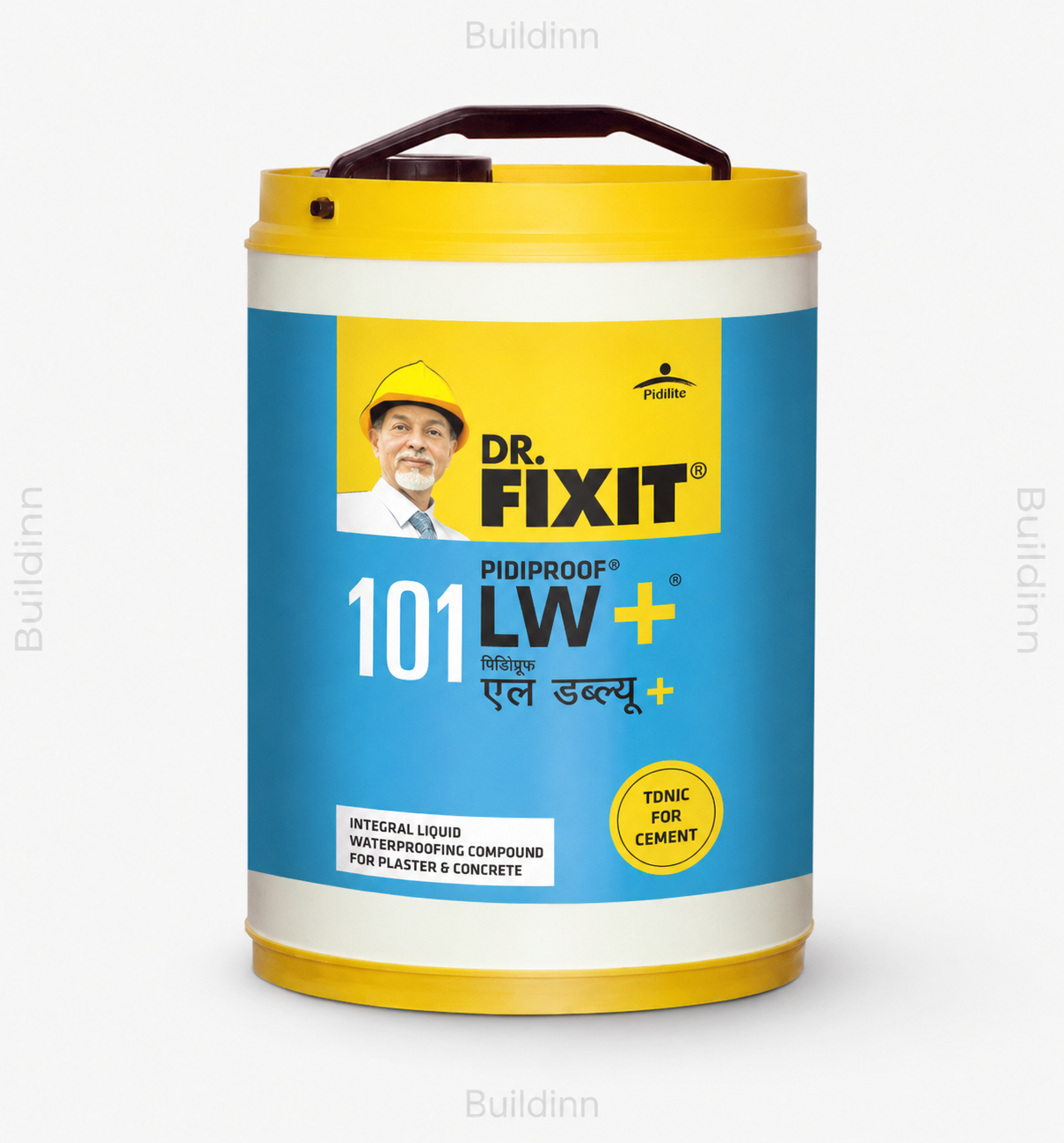 Dr. Fixit Pidiproof 101 LW+ 5 L Integral Liquid Waterproofing Compound for Cement Concrete and Plaster