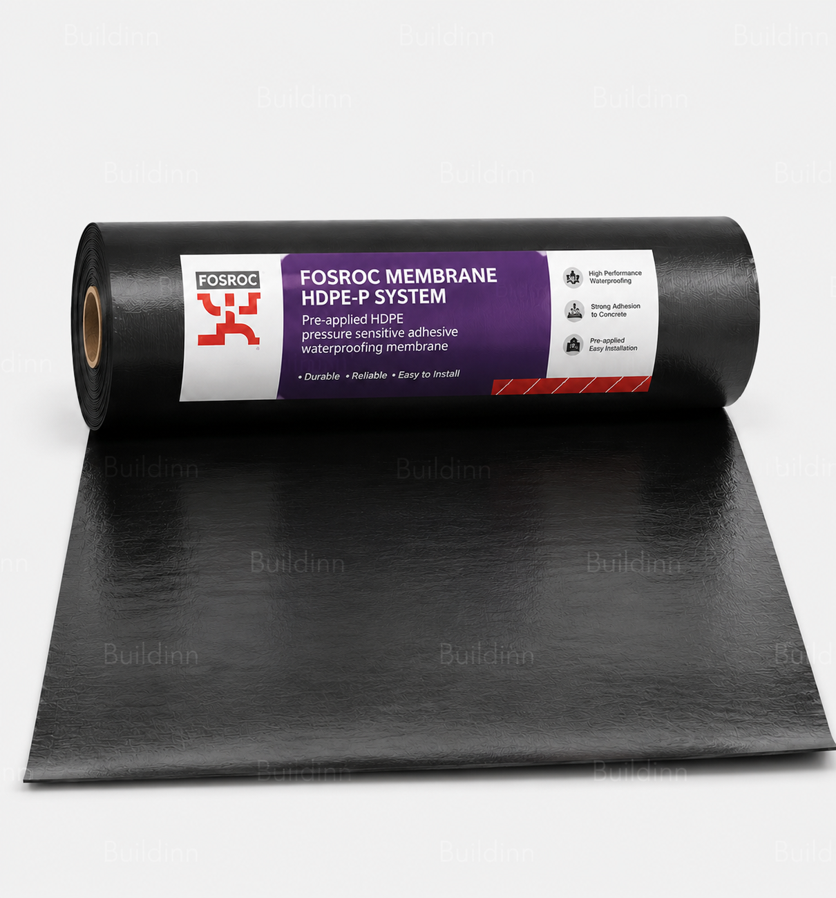 Fosroc Membrane HDPE-P Pre-Applied Waterproofing Membrane 1.2 mm – 1.5 × 20 m