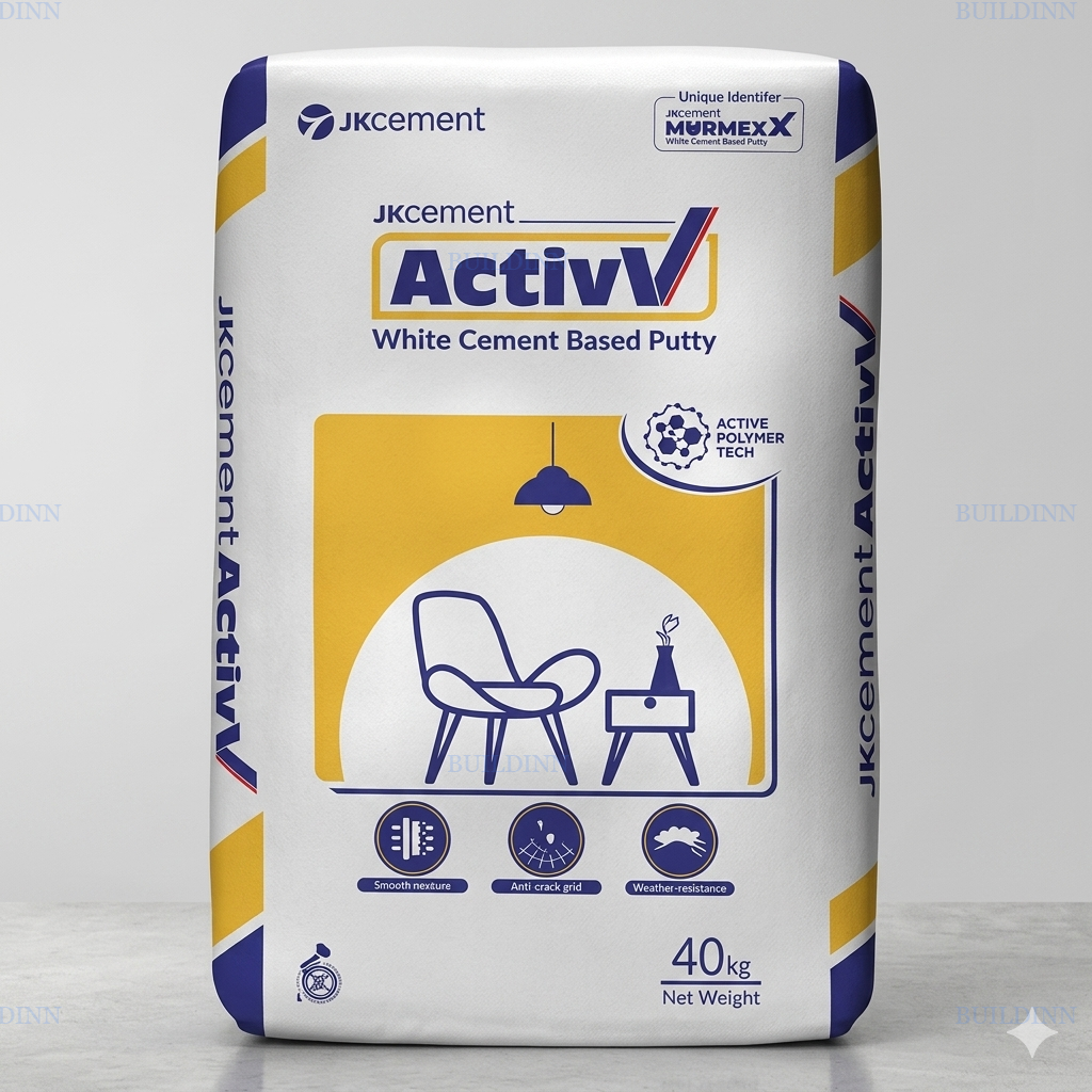 JK Cement ActivV White Cement Based Putty