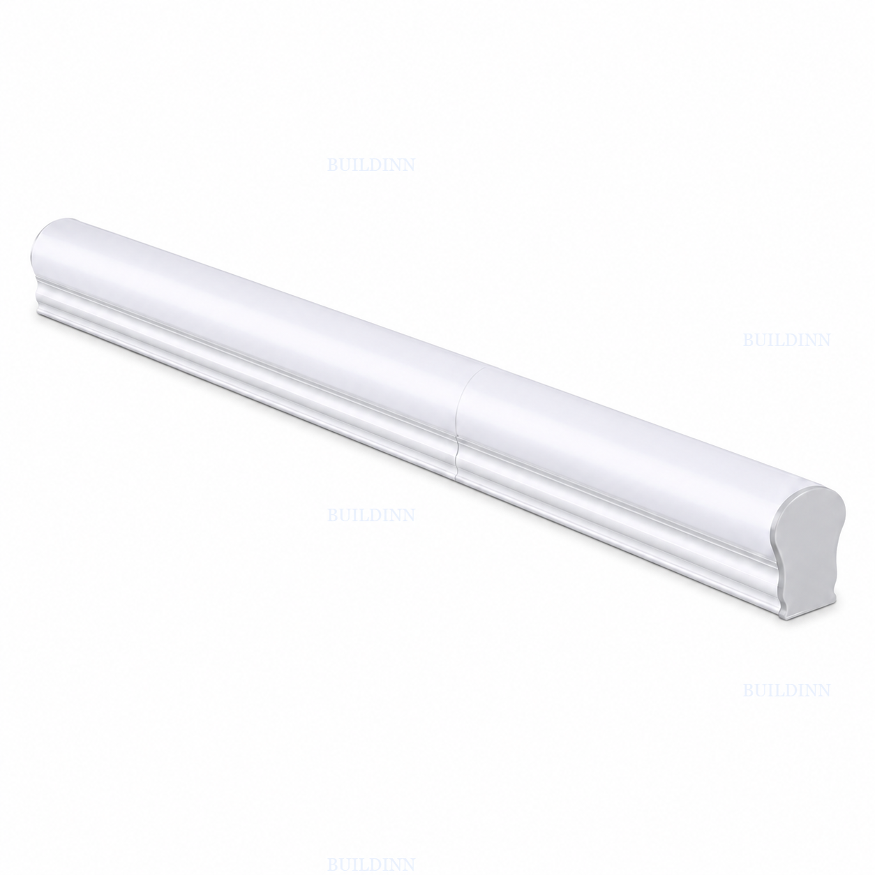 Maru LED Integrated Round Slim Batten Light | Surface Mounted LED Tube Light | Cool White