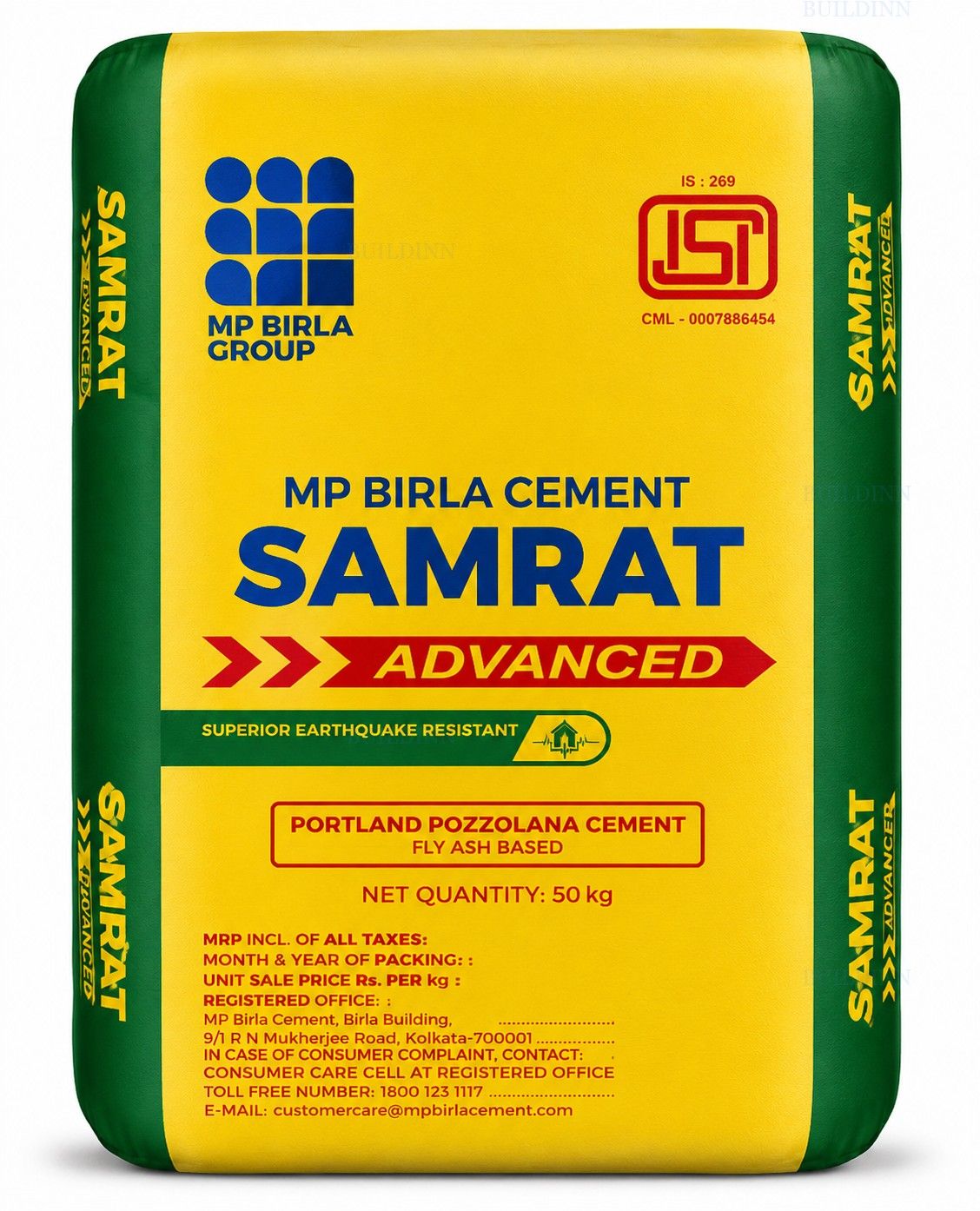 MP Birla Cement Samrat Advanced 50KG
