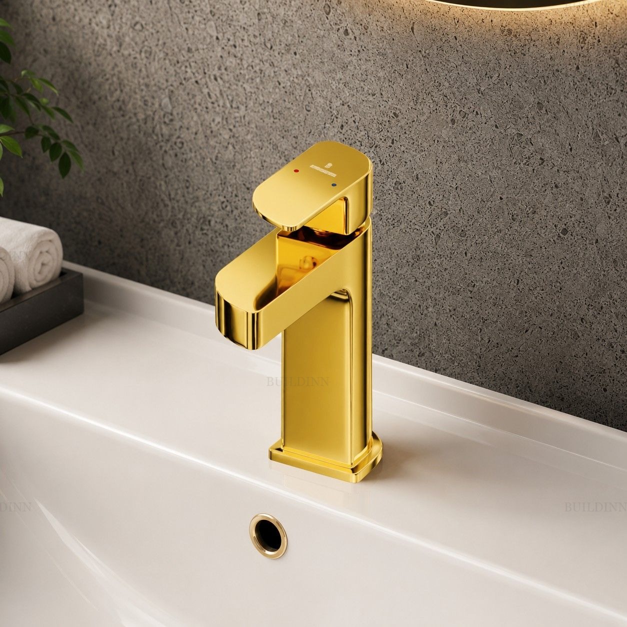 Premium Gold Health Faucet with Wall Bracket & Flexible Hose | Brass Jet Spray for Toilet | Luxury Bidet Spray Set