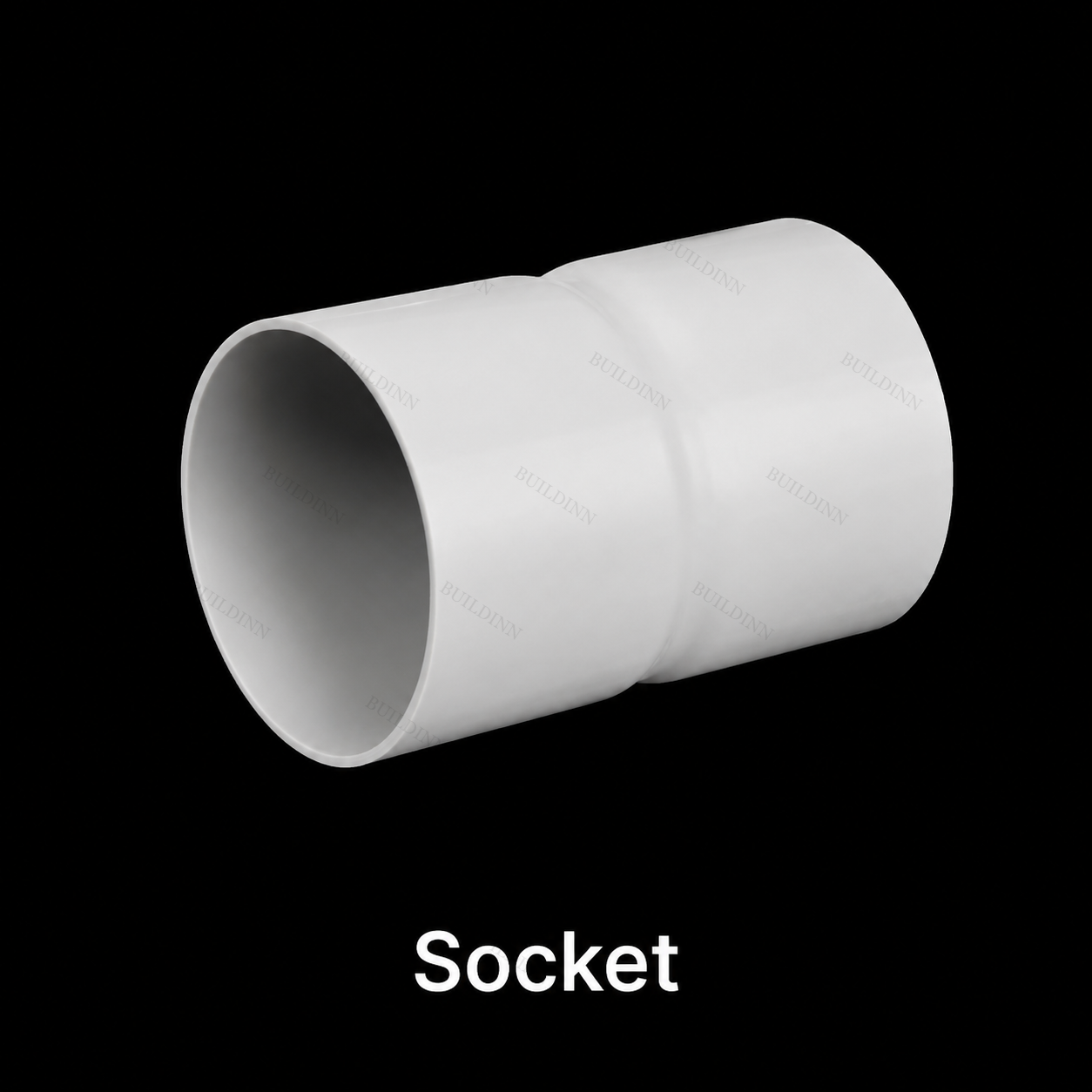 PVC Coupler / Socket – 140mm