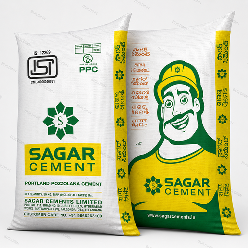 Sagar Cement PPC – 50 Kg