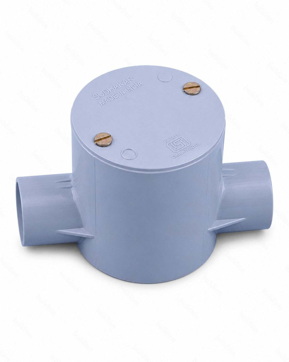 Sudhakar 2-way Deep Pvc Electrical Conduit Junction Box-25mm